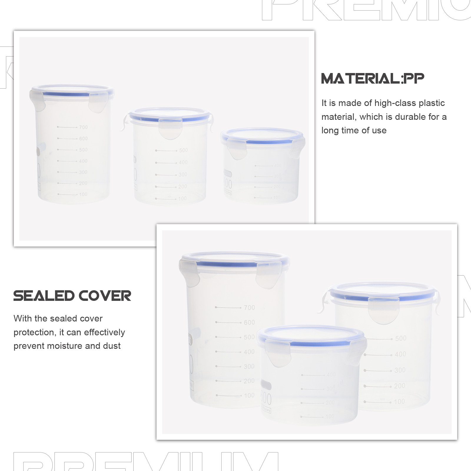 Airtight Food Storage Jars 6 P - Food Storage Containers review and price