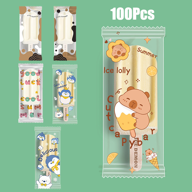 ~100Pcs Cute Cartoon Food Grad - Food Storage Bag review and price