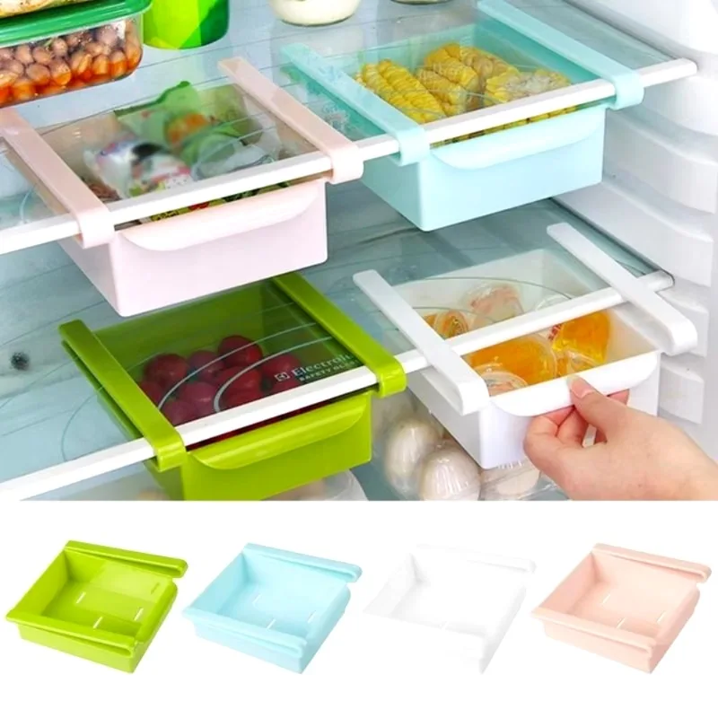 Slide Kitchen Fridge Freezer S - Food Storage With Dividers review and price