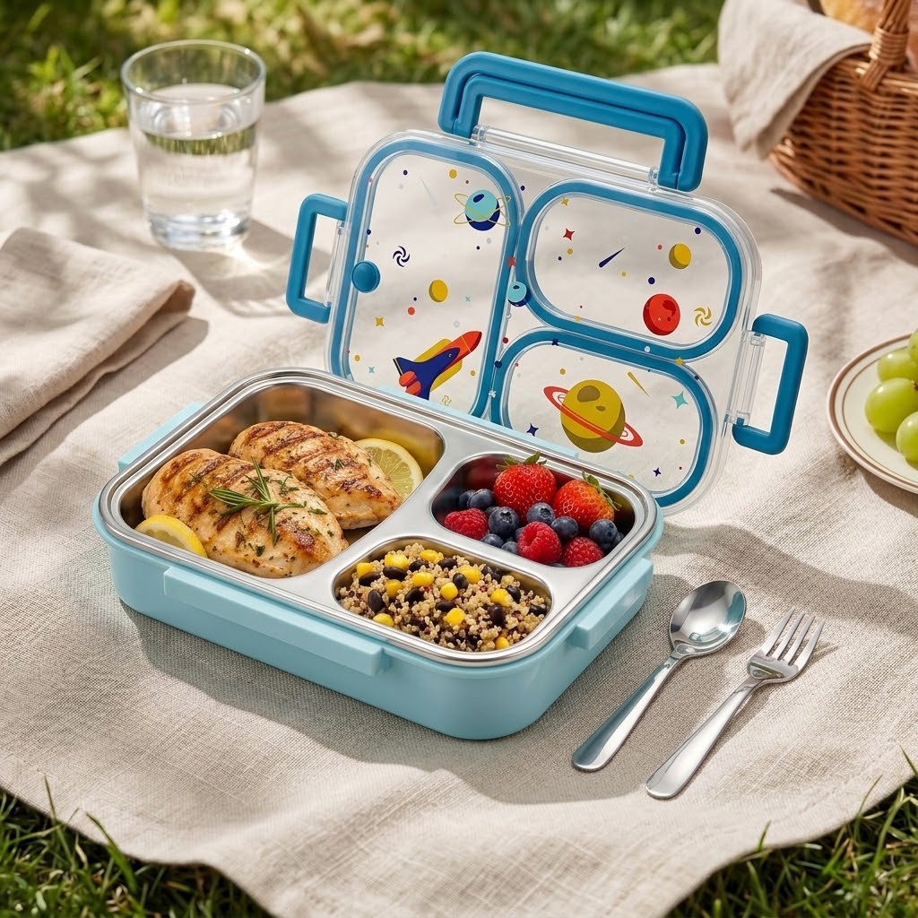 900ML Cute 304 Stainless Steel - Food Storage Oven Safe review and price